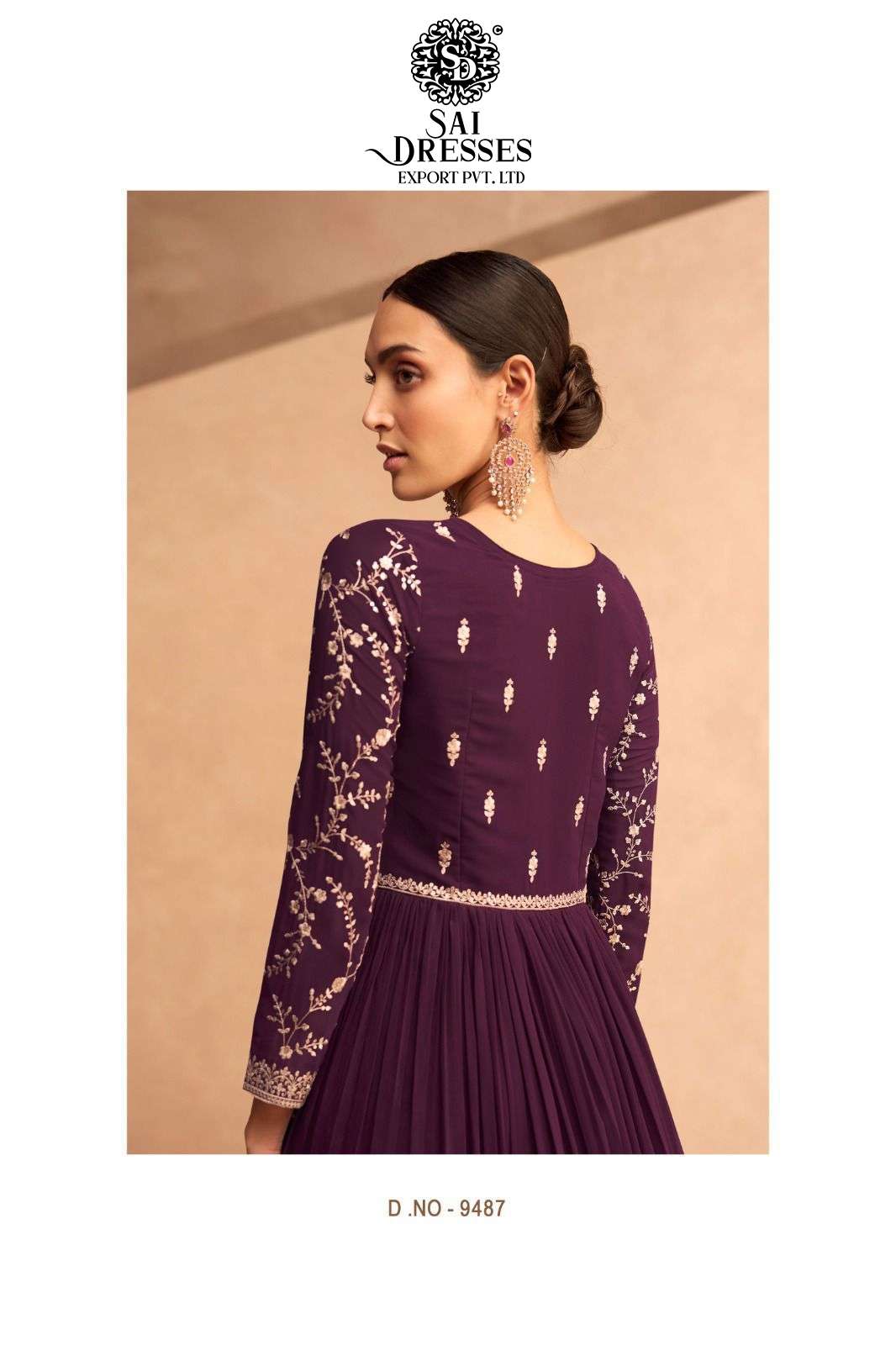 SAI DRESSES PRESENT LEELA READYMADE WEDDING WEAR GOWN STYLE DESIGNER COLLECTION IN WHOLESALE RATE IN SURAT