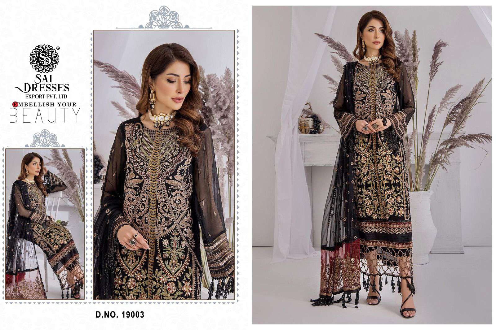 SAI DRESSES PRESENT MAHNUR VOL 19 CATALOG