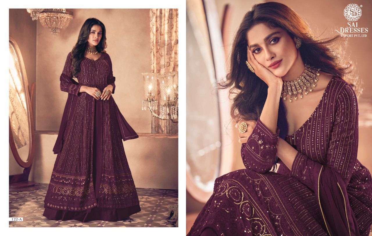 SAI DRESSES PRESENT NOOR GOLD PLUS READY MADE DESIGNER PARTY WEAR COLLECTION IN WHOLESALE RATE IN SURAT