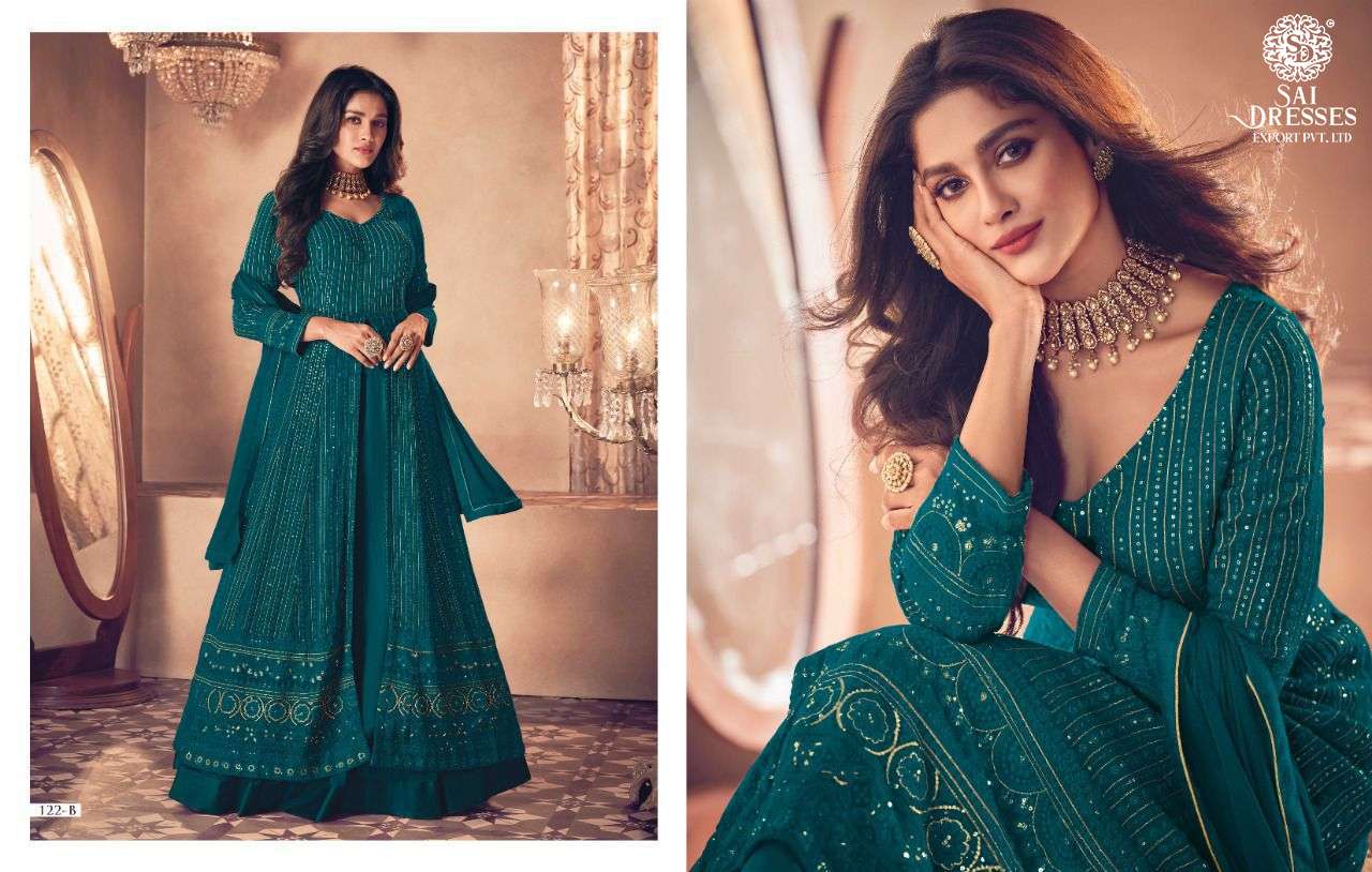 SAI DRESSES PRESENT NOOR GOLD PLUS READY MADE DESIGNER PARTY WEAR COLLECTION IN WHOLESALE RATE IN SURAT