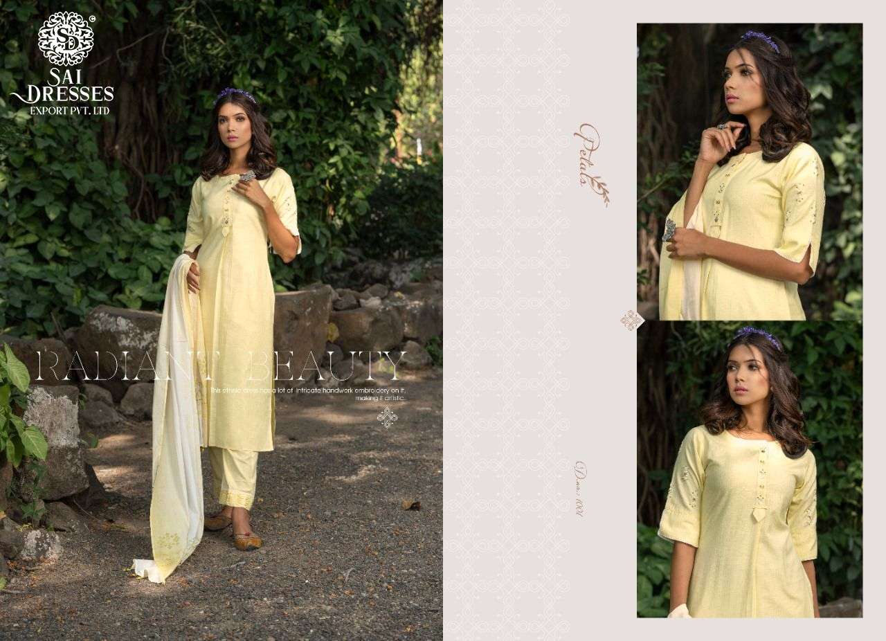 SAI DRESSES PRESENT PETALS READY TO ETHNIC WEAR PANT STYLE DESIGNER SUITS IN WHOLESALE RATE IN SURAT