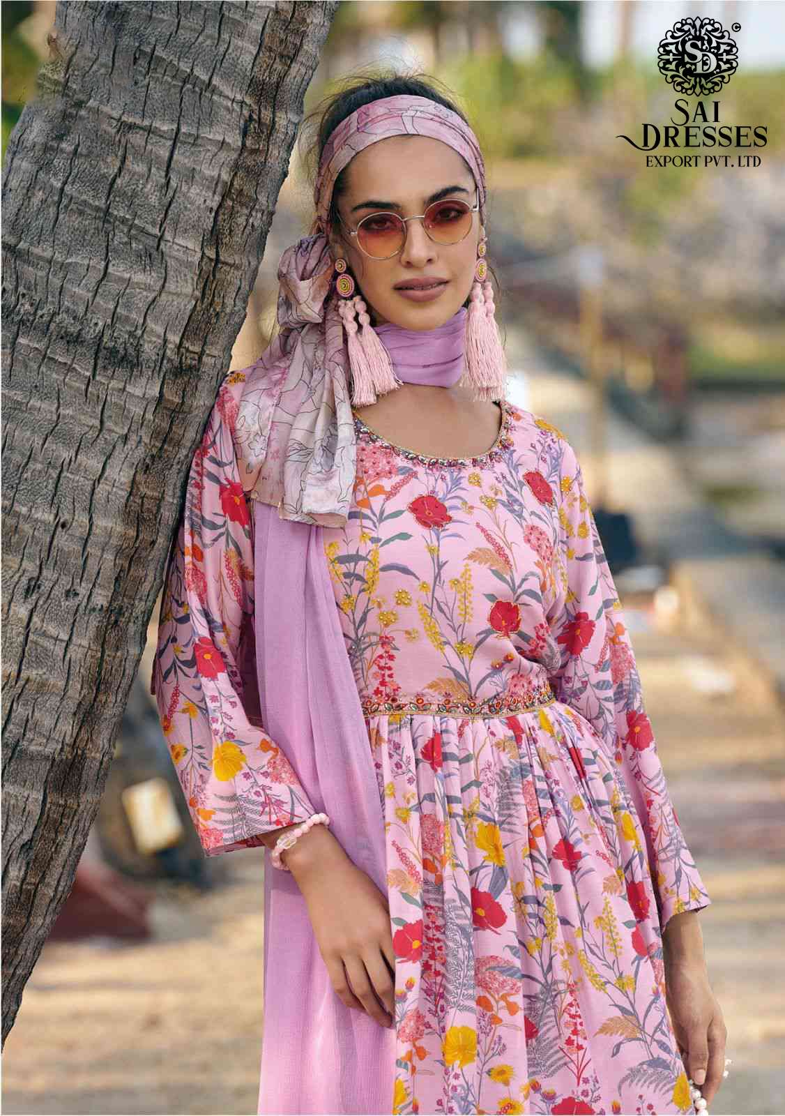 SAI DRESSES PRESENT RAGMALA READY TO WEAR NAYRA CUT STYLE DESIGNER SUITS IN WHOLESALE RATE IN SURAT