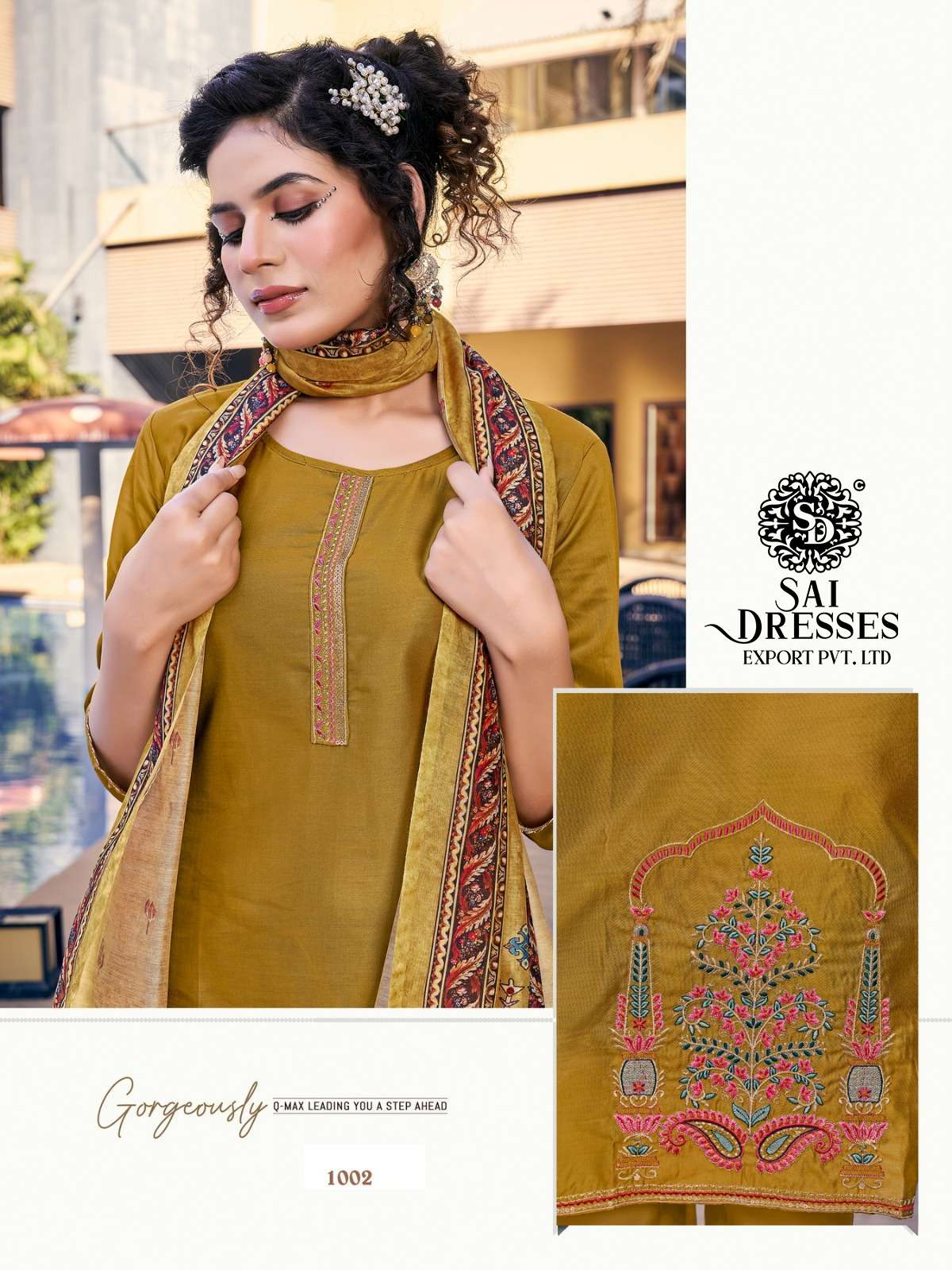 SAI DRESSES PRESENT ROYAL FORD READY TO WEAR PANT STYLE DESIGNER SUITS IN WHOLESALE RATE IN SURAT