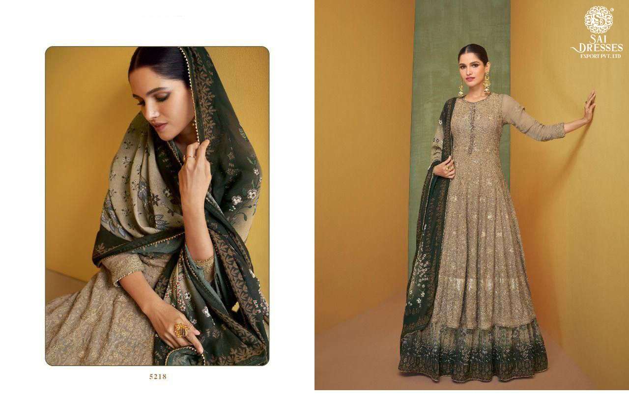 SAI DRESSES PRESENT ALIZEH NX READYMADE LONG GOWN STYLE PARTY WEAR DESIGNER COLLECTION IN WHOLESALE RATE IN SURAT
