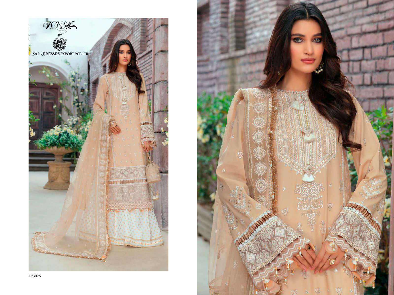 SAI DRESSES PRESENT ANAYA EMBROIDERED COLLECTION 23 SUMMER WEAR FANCY PAKISTANI DESIGNER SUITS IN WHOLESALE RATE IN SURAT