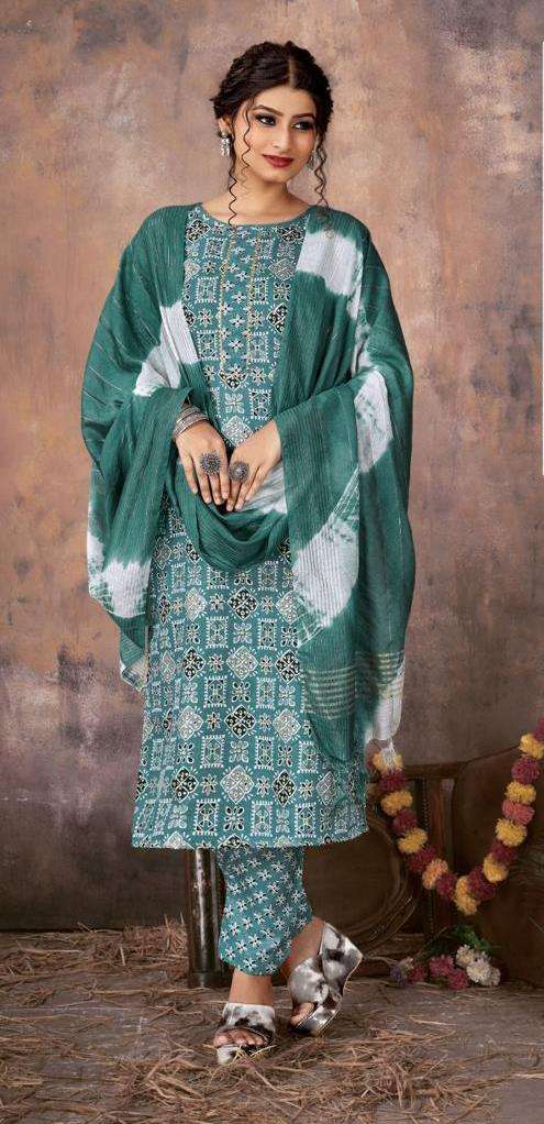 SAI DRESSES PRESENT D.NO 1009 READY TO DAILY WEAR 3 PIECE CONCEPT COMBO COLLECTION IN WHOLESALE RATE IN SURAT