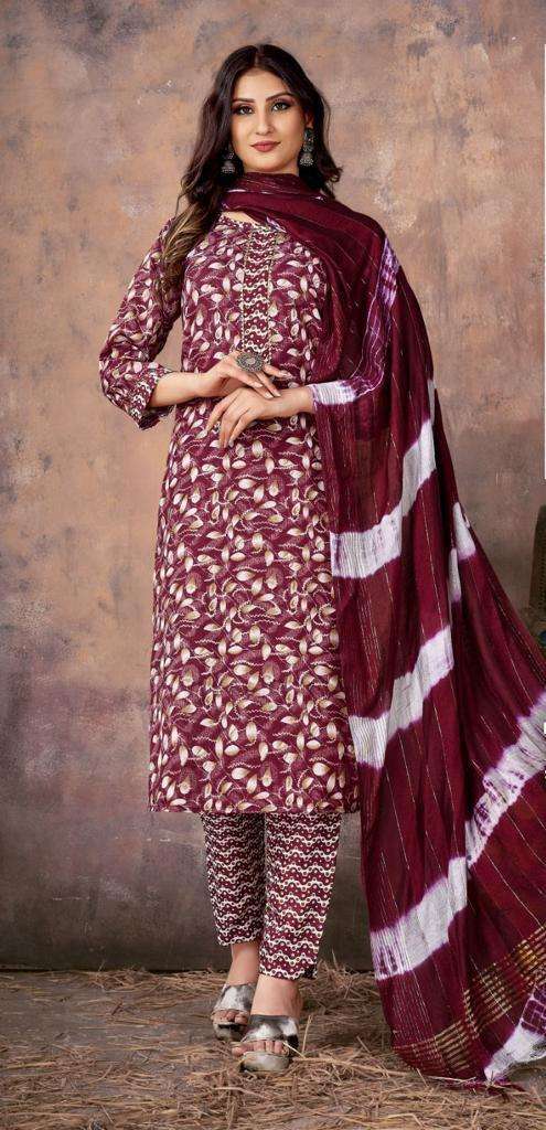 SAI DRESSES PRESENT D.NO 1014 READY TO DAILY WEAR 3 PIECE CONCEPT COMBO COLLECTION IN WHOLESALE RATE IN SURAT