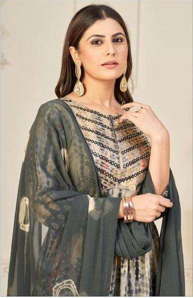 SAI DRESSES PRESENT D.NO 320 READY TO WEAR NAIRA CUT 3 PIECE COMBO COLLECTION IN WHOLESALE RATE IN SURAT