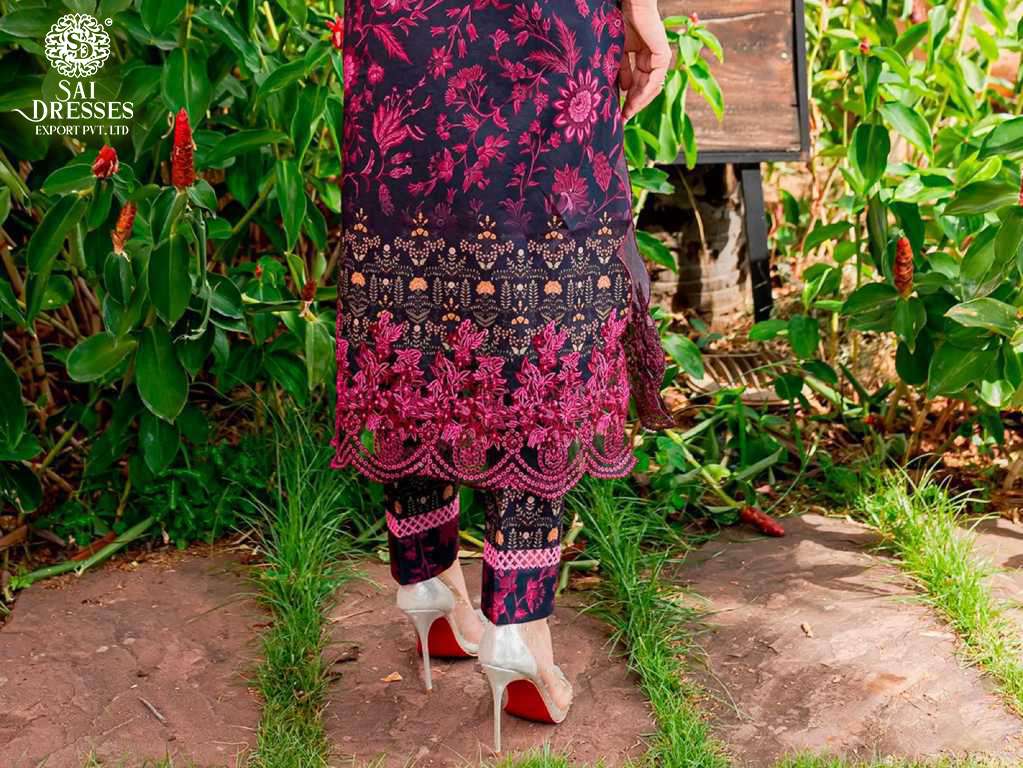 SAI DRESSES PRESENT FIRDOUS FLORA SUMMER WEAR PURE COTTON PAKISTANI DESIGNER COLLECTION IN WHOLESALE RATE IN SURAT