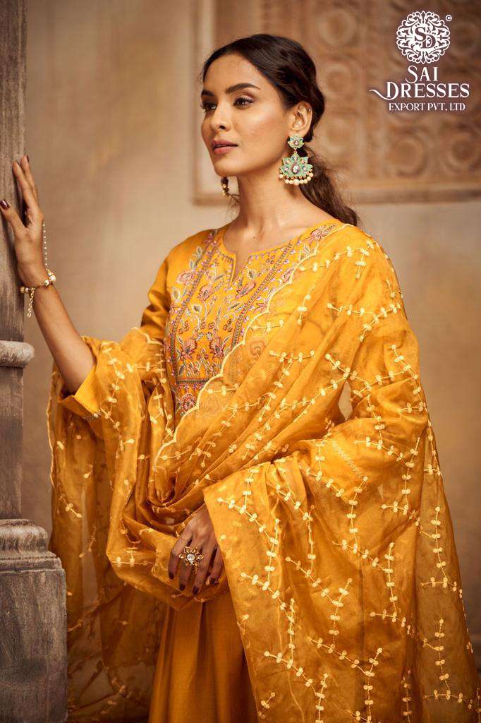 SAI DRESSES PRESENT IRAA READY YO FESTIVE WEAR PANT STYLE DESIGNER SUITS IN WHOLESALE RATE IN SURAT