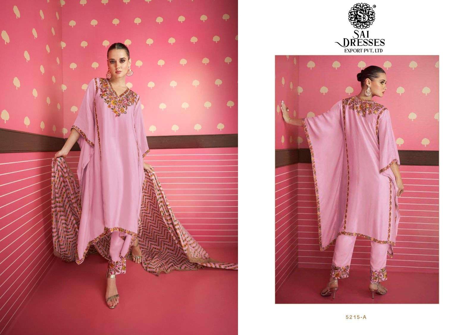 SAI DRESSES PRESENT KAFTAN READYMADE FANCY DESIGNER SUITS IN WHOLESALE RATE IN SURAT