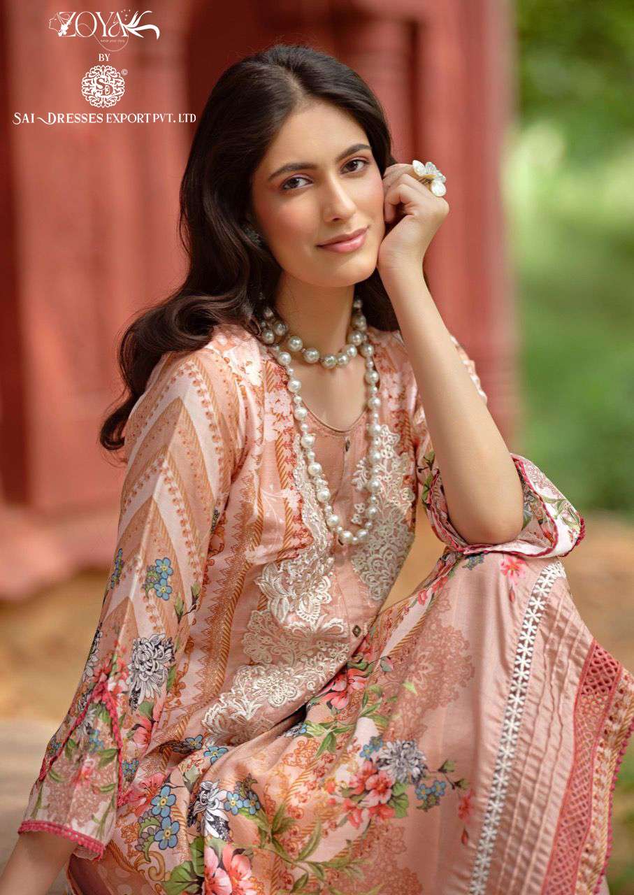 SAI DRESSES PRESENT MEHREEN EMBROIDERED PAKISTANI DESIGNER SALWAR SUITS IN WHOLESALE RATE IN SURAT