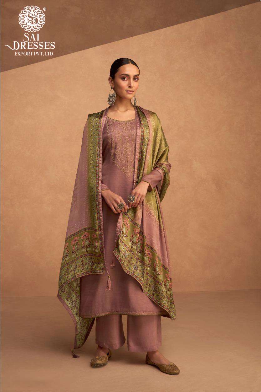 SAI DRESSES PRESENT NASREEN EXCLUSIVE WEAR DESIGNER SALWAR SUITS IN WHOLESALE RATE IN SURAT