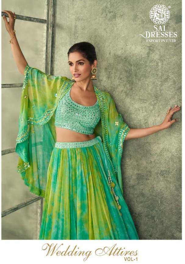 SAI DRESSES PRESENT WEDDING ATTIRES VOL 1 READYMADE EXCLUSIVE CEREMONY WEAR DESIGNER COLLECTION IN WHOLESALE RATE IN SURAT