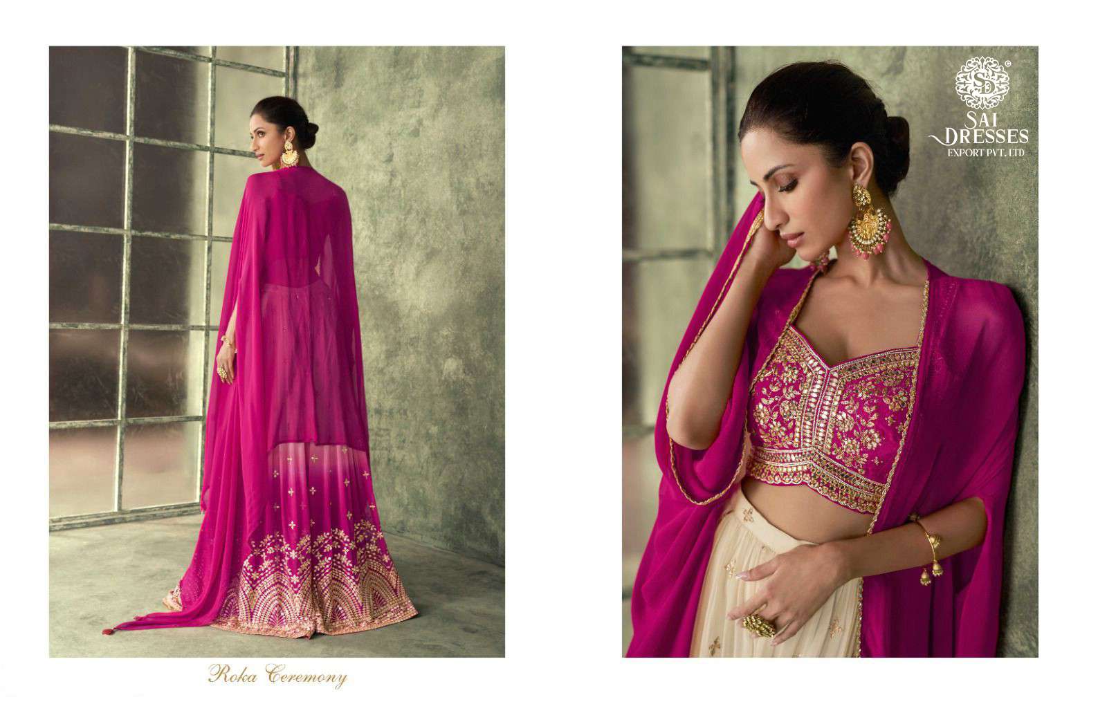 SAI DRESSES PRESENT WEDDING ATTIRES VOL 1 READYMADE EXCLUSIVE CEREMONY WEAR DESIGNER COLLECTION IN WHOLESALE RATE IN SURAT