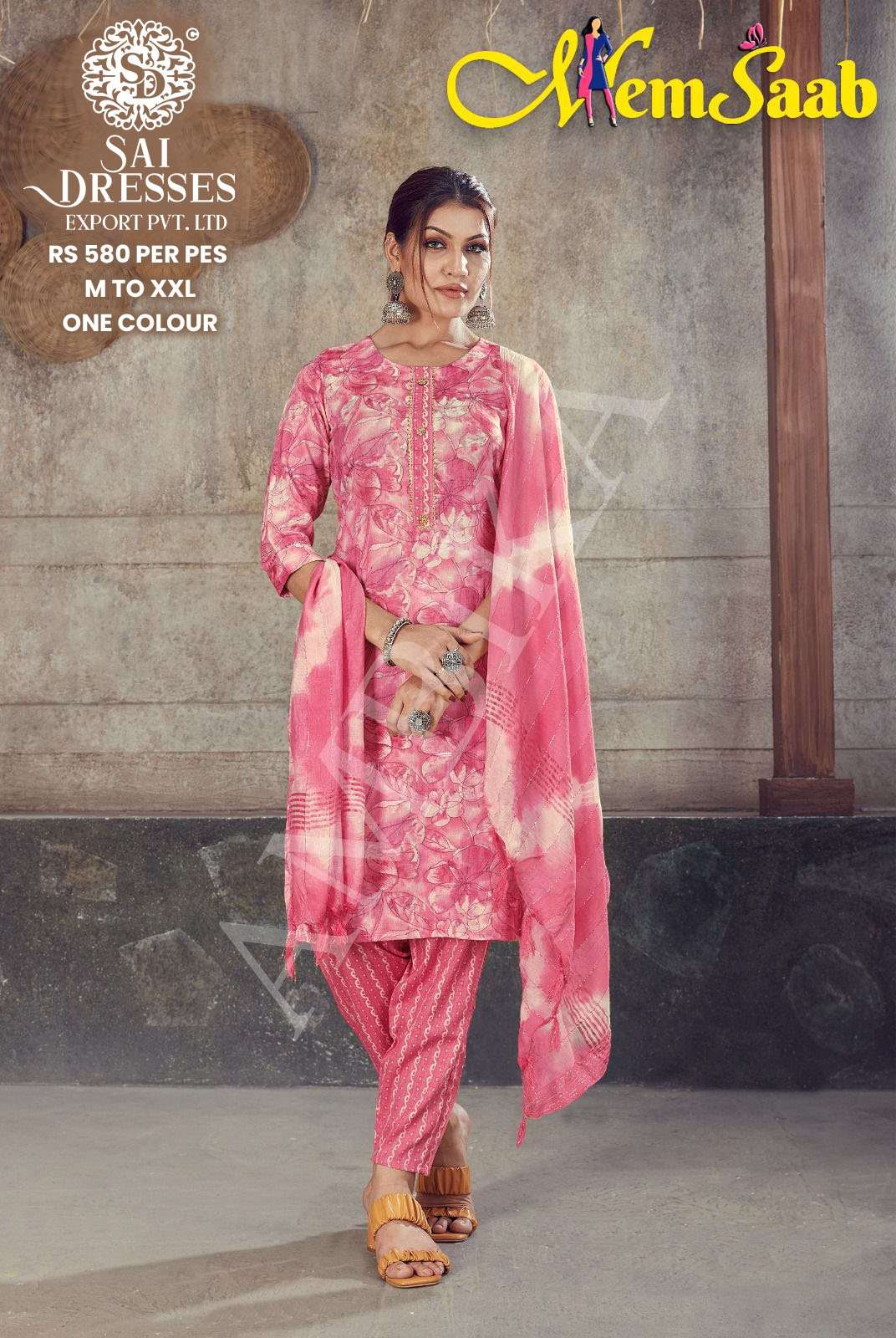 SAI DRESSES PRESENT D.NO 566 READY TO WEAR DESIGNER 3 PIECE CONCEPT COMBO COLLECTION IN WHOLESALE RATE IN SURAT