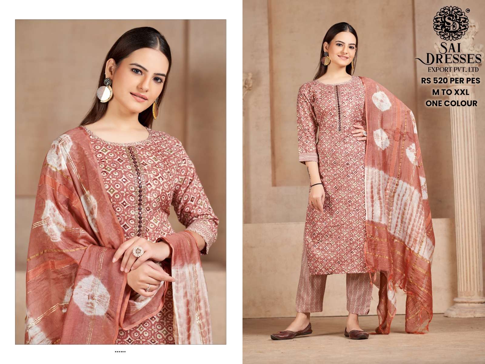 SAI DRESSES PRESENT D.NO 577 READY TO WEAR DESIGNER 3 PIECE CONCEPT COMBO COLLECTION IN WHOLESALE RATE IN SURAT