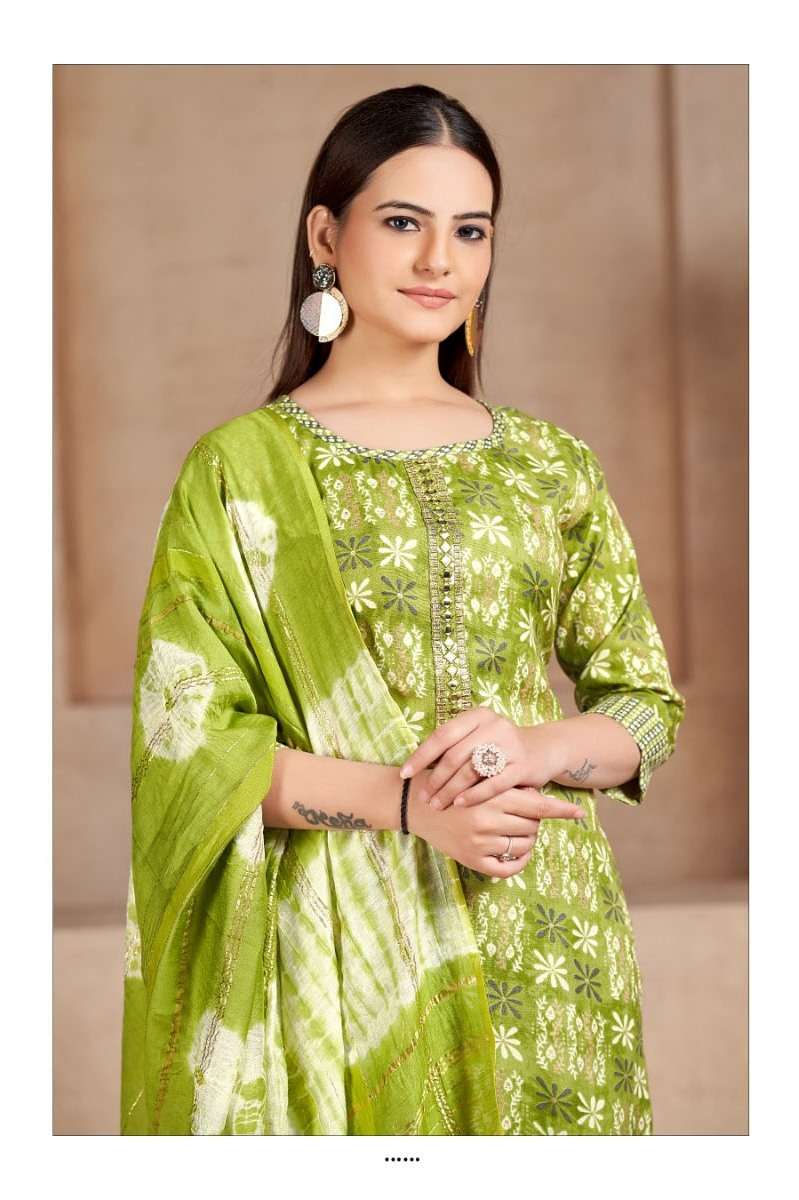 SAI DRESSES PRESENT D.NO 579 READY TO WEAR DESIGNER 3 PIECE CONCEPT COMBO COLLECTION IN WHOLESALE RATE IN SURAT