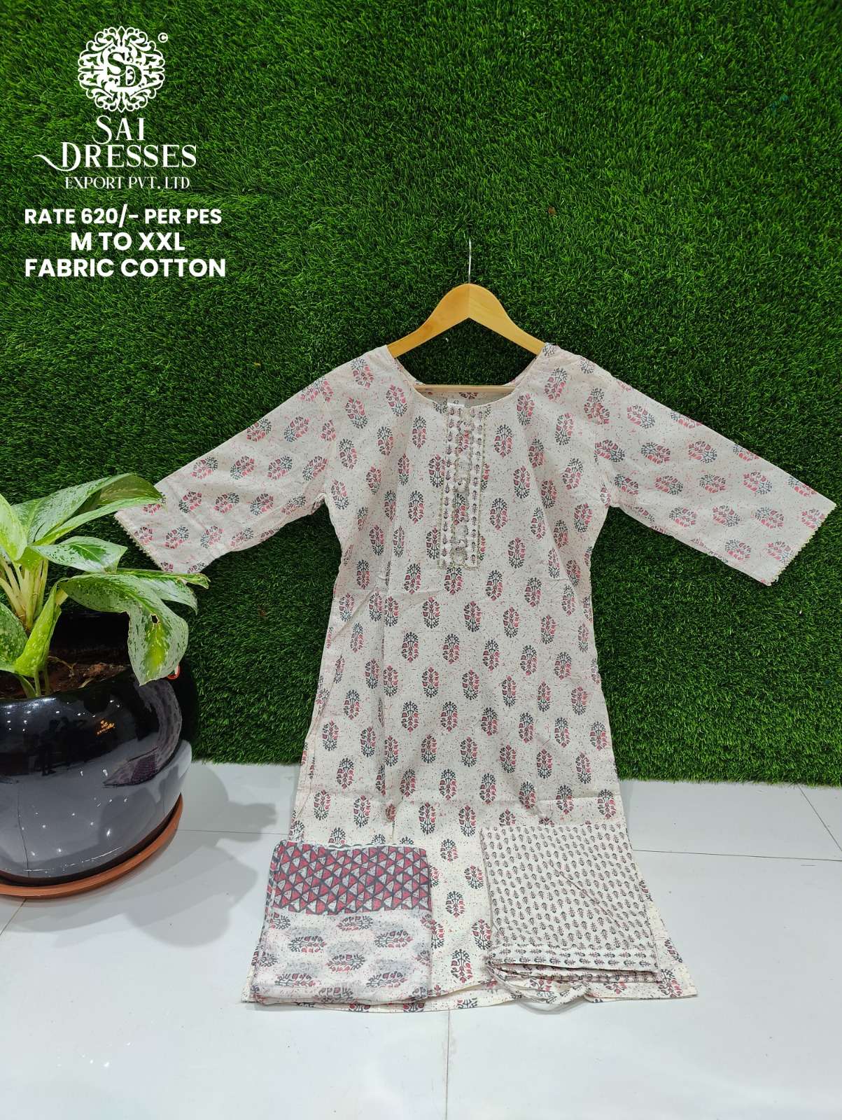 SAI DRESSES PRESENT D.NO 625 READY TO SUMMER WEAR 3 PIECE CONCEPT COMBO COLLECTION IN WHOLESALE RATE IN SURAT