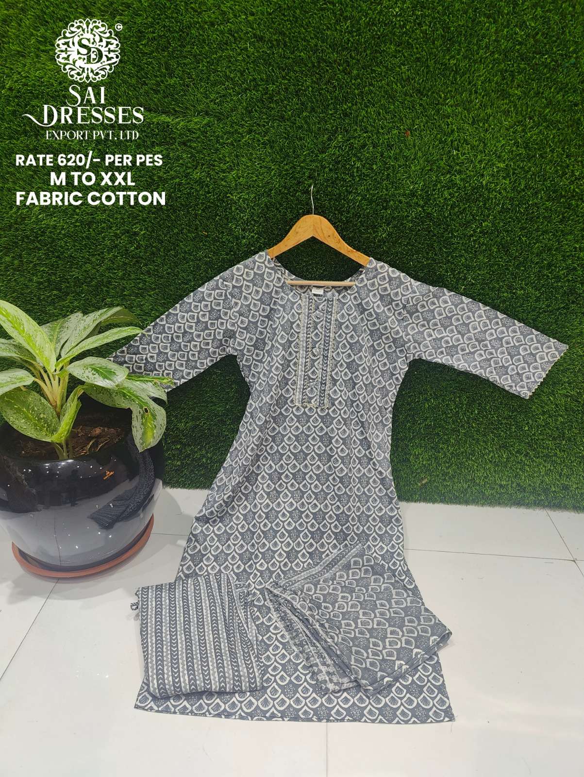 SAI DRESSES PRESENT D.NO 627 READY TO SUMMER WEAR 3 PIECE CONCEPT COMBO COLLECTION IN WHOLESALE RATE IN SURAT