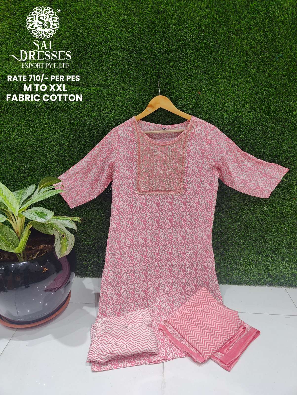 SAI DRESSES PRESENT D.NO 628 READY TO SUMMER WEAR 3 PIECE CONCEPT COMBO COLLECTION IN WHOLESALE RATE IN SURAT