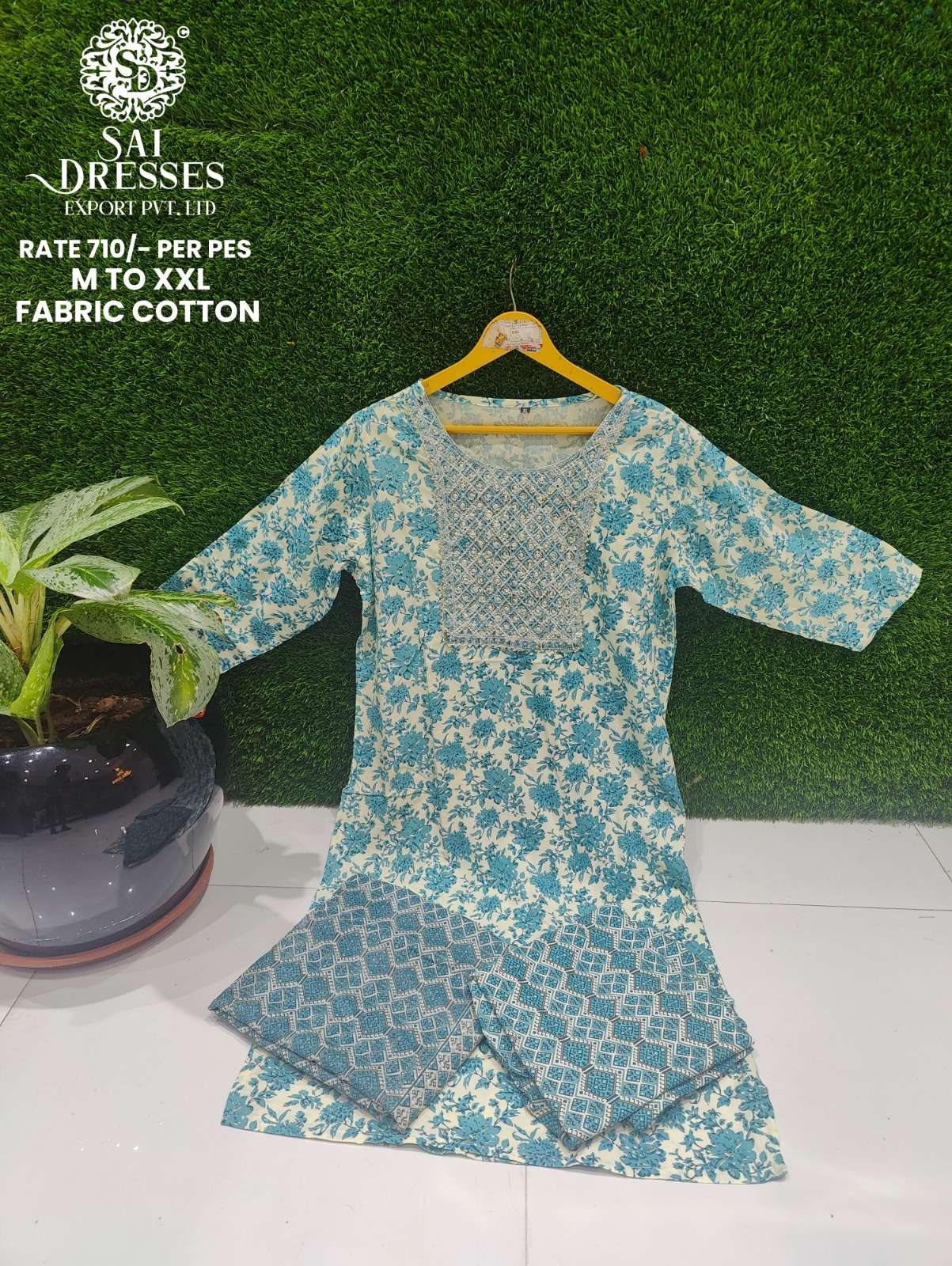 SAI DRESSES PRESENT D.NO 631 READY TO SUMMER WEAR 3 PIECE CONCEPT COMBO COLLECTION IN WHOLESALE RATE IN SURAT