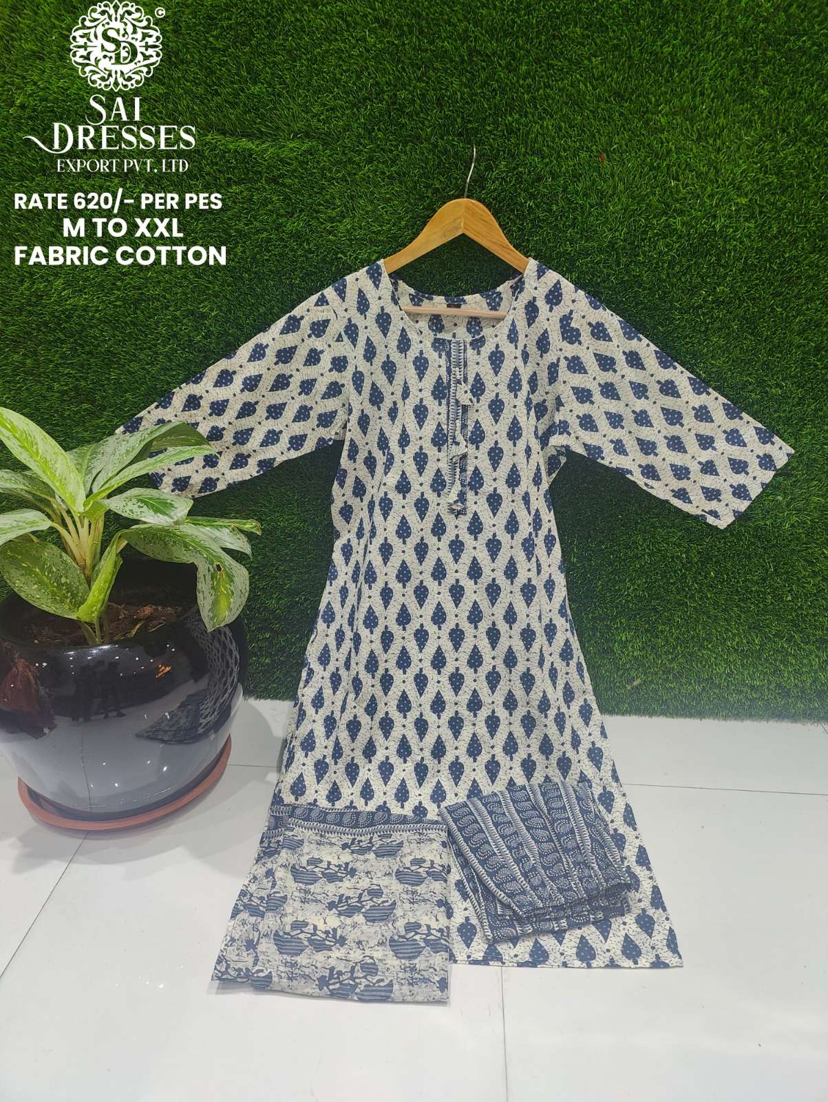 SAI DRESSES PRESENT D.NO 633 READY TO SUMMER WEAR 3 PIECE CONCEPT COMBO COLLECTION IN WHOLESALE RATE IN SURAT