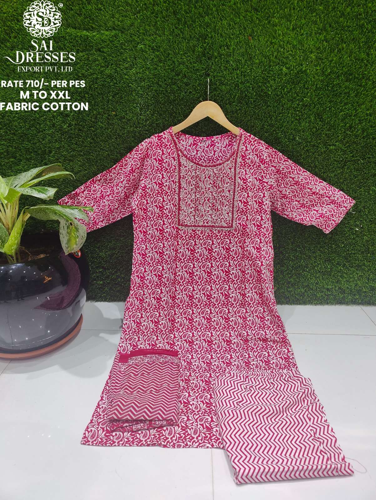 SAI DRESSES PRESENT D.NO 635 READY TO SUMMER WEAR 3 PIECE CONCEPT COMBO COLLECTION IN WHOLESALE RATE IN SURAT