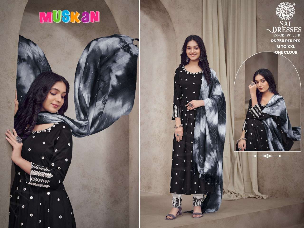 SAI DRESSES PRESENT D.NO 705 READY TO WEAR PANT STYLE DESIGNER 3 PIECE CONCEPT COMBO COLLECTION IN WHOLESALE RATE IN SURAT