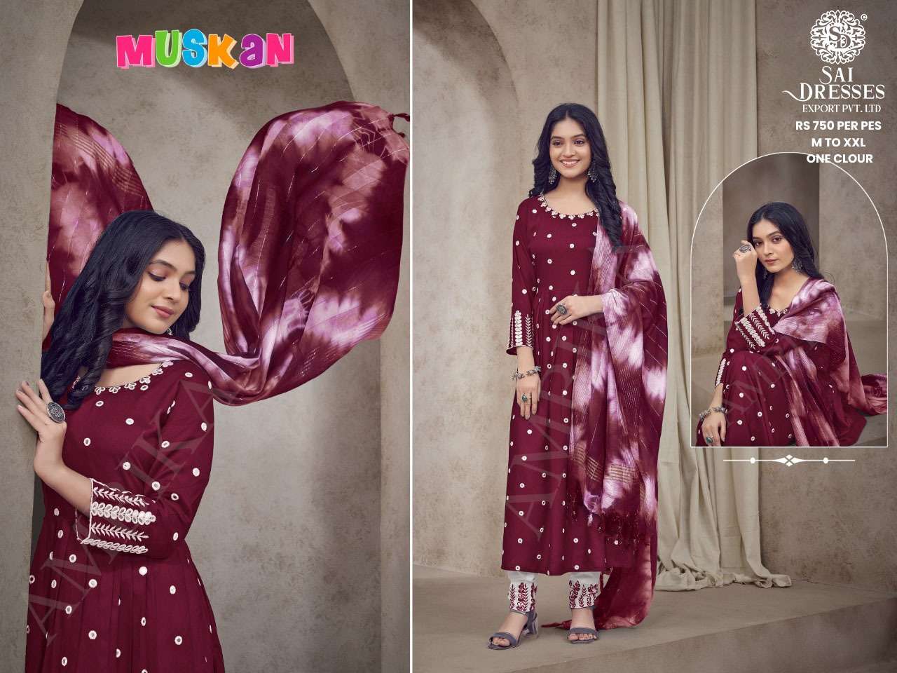 SAI DRESSES PRESENT D.NO 708 READY TO WEAR PANT STYLE DESIGNER 3 PIECE CONCEPT COMBO COLLECTION IN WHOLESALE RATE IN SURAT