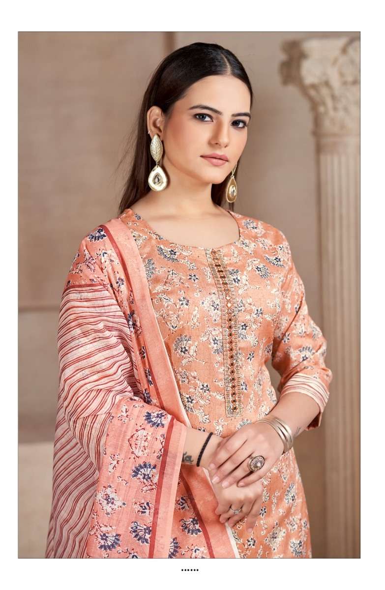 SAI DRESSES PRESENT D.NO 711 READY TO WEAR PANT STYLE DESIGNER 3 PIECE CONCEPT COMBO COLLECTION IN WHOLESALE RATE IN SURAT