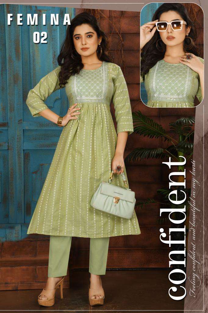 Kajal Style Femina Vol4 Rayon Printed Maxi Kurtis Catalog At Wholesale  Designs  Bhilwara  Zamroo