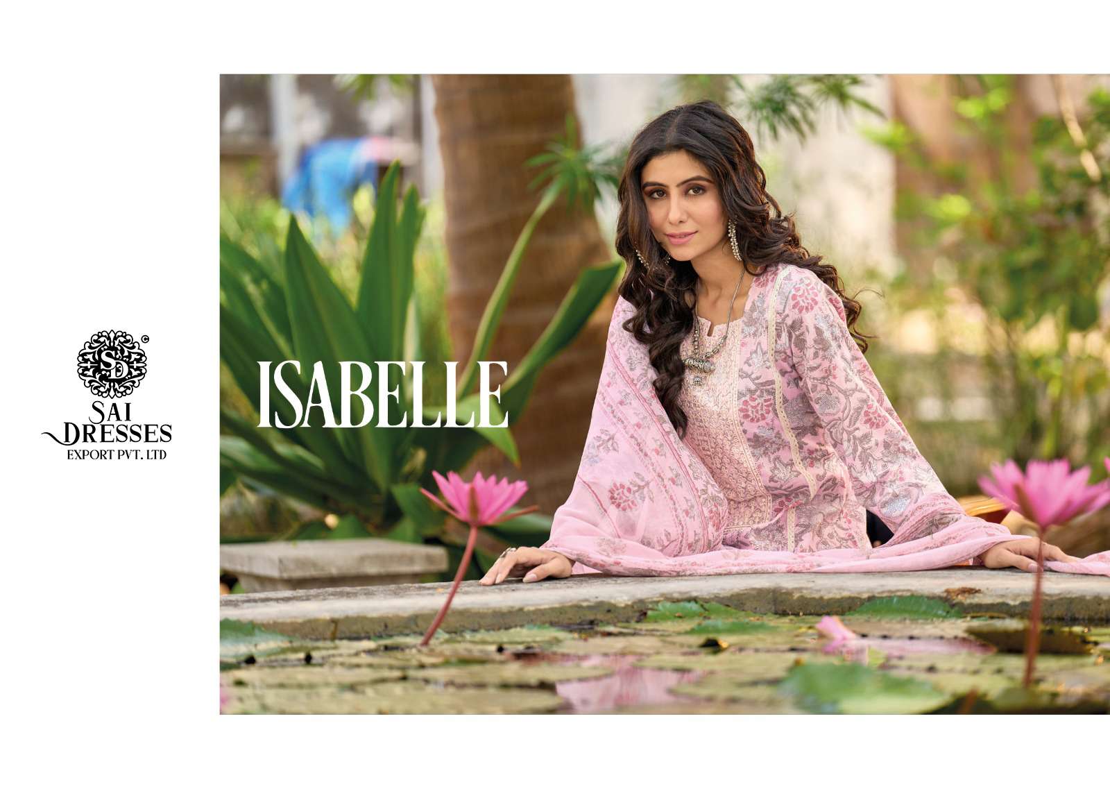 SAI DRESSES PRESENT ISABELLE TRADITIONAL WEAR PURE LAWN COTTON DESIGNER SUMMER COLLECTION IN WHOLESALE RATE IN SURAT