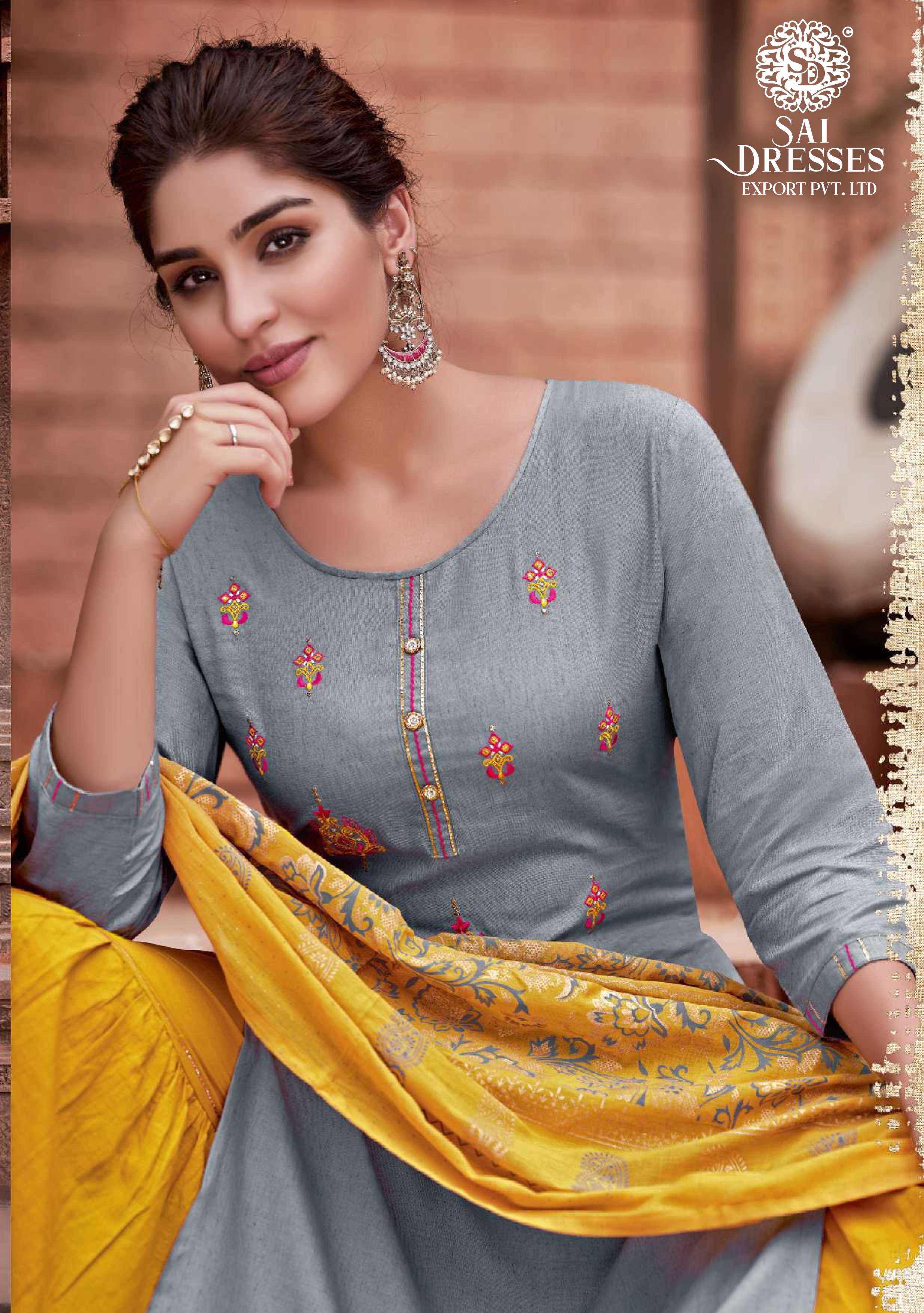 SAI DRESSES PRESENT LIMELIGHT READY TO FESTIVE WEAR DESIGNER COLLECTION IN WHOLESALE RATE IN SURAT