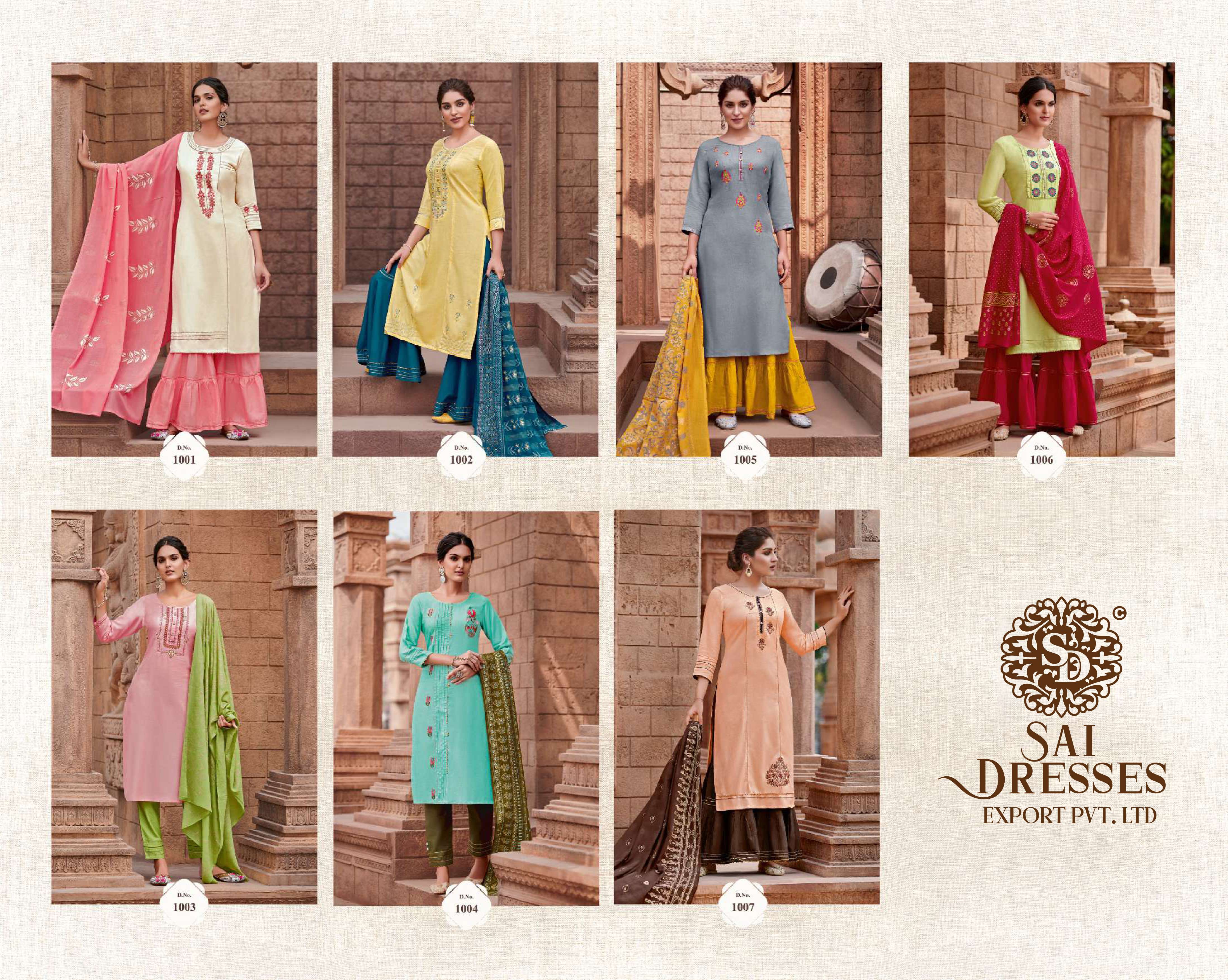 SAI DRESSES PRESENT LIMELIGHT READY TO FESTIVE WEAR DESIGNER COLLECTION IN WHOLESALE RATE IN SURAT