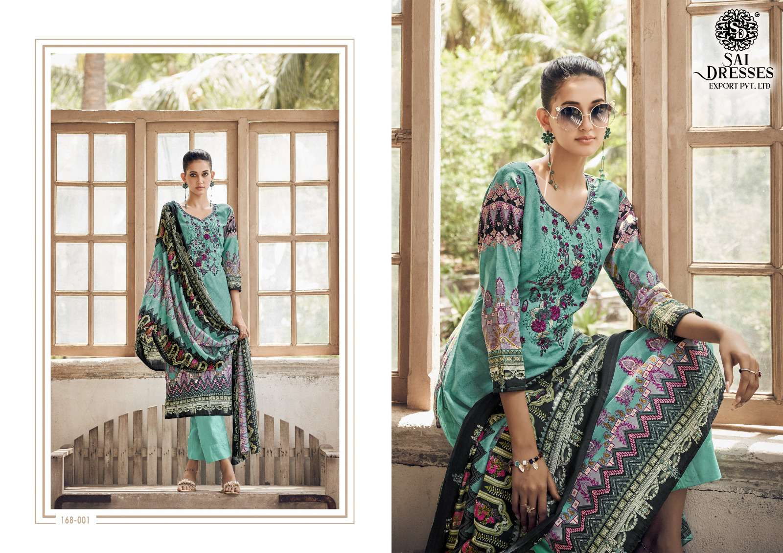 SAI DRESSES PRESENT MARIYA PURE LAWN COTTON DIGITAL PRINTED SALWAR SUITS IN WHOLESALE RATE IN SURAT