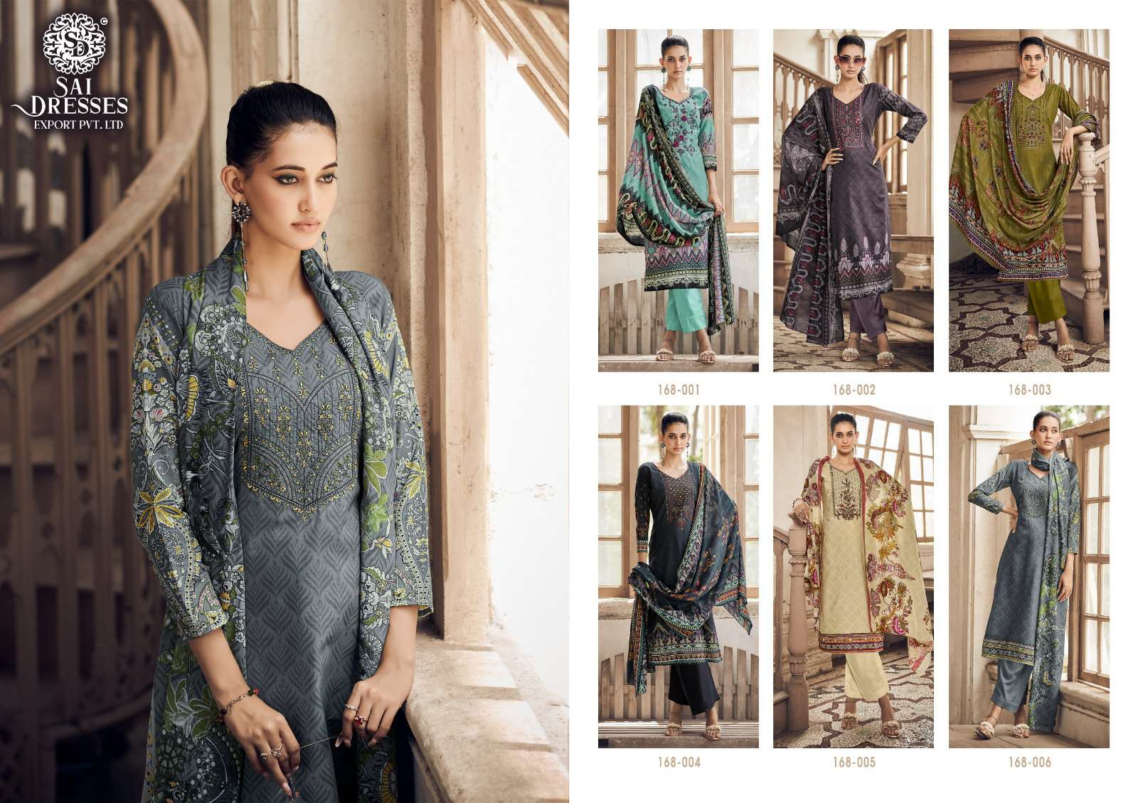 SAI DRESSES PRESENT MARIYA PURE LAWN COTTON DIGITAL PRINTED SALWAR SUITS IN WHOLESALE RATE IN SURAT