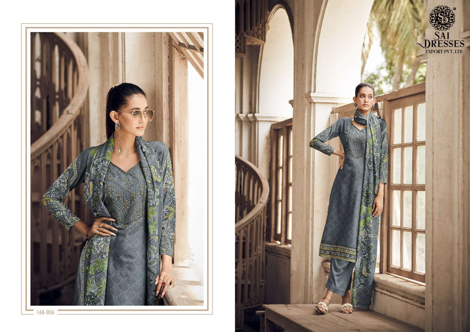 SAI DRESSES PRESENT MARIYA PURE LAWN COTTON DIGITAL PRINTED SALWAR SUITS IN WHOLESALE RATE IN SURAT