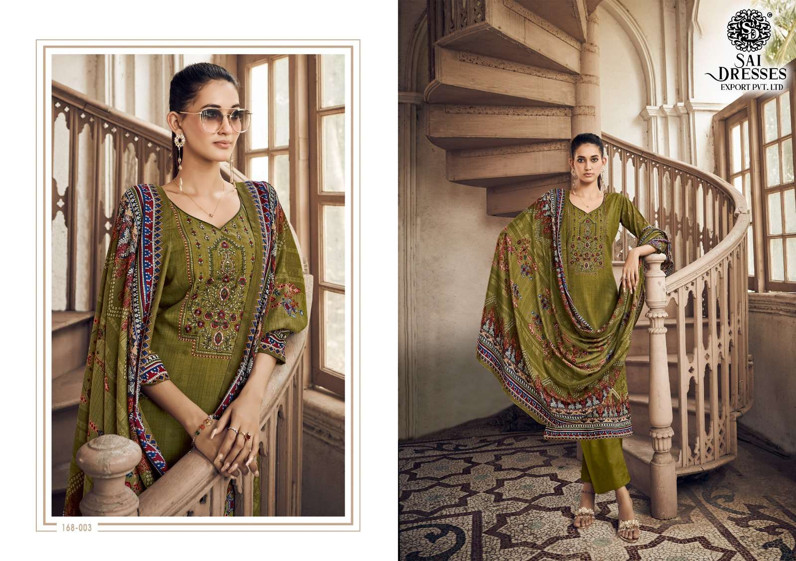 SAI DRESSES PRESENT MARIYA PURE LAWN COTTON DIGITAL PRINTED SALWAR SUITS IN WHOLESALE RATE IN SURAT