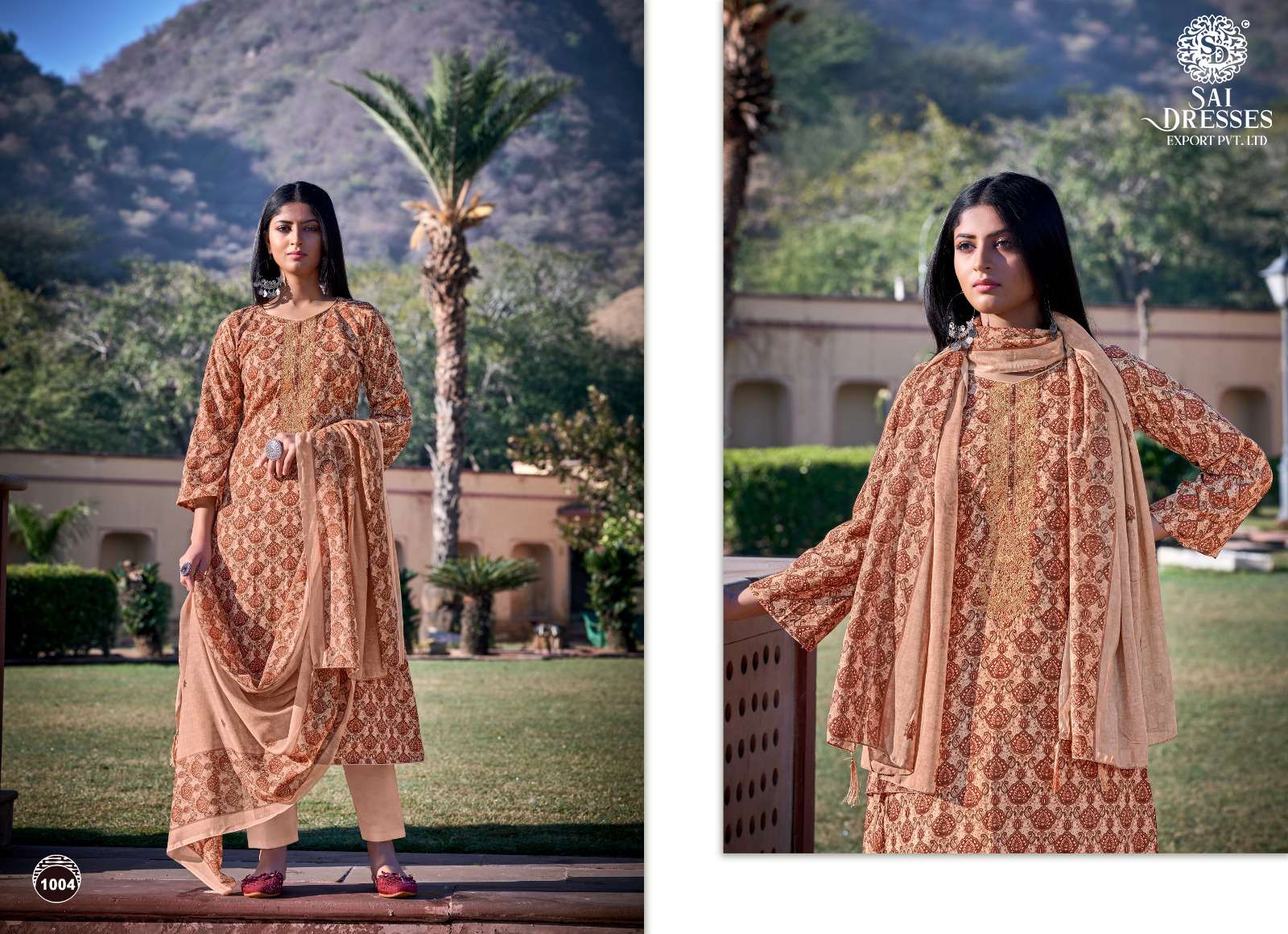 SAI DRESSES PRESENT RAFTAR DAILY WEAR PRINTED SALWAR SUITS IN WHOLESALE RATE IN SURAT