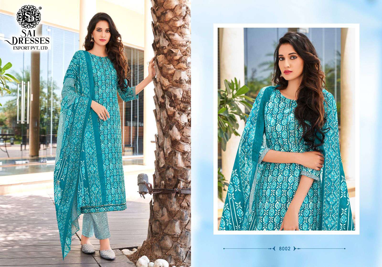 SAI DRESSES PRESENT RUMY VOL 8  READY TO DAILY SUMMER WEAR COTTON PRINTED SALWAR SUITS IN WHOLESALE RATE IN SURAT