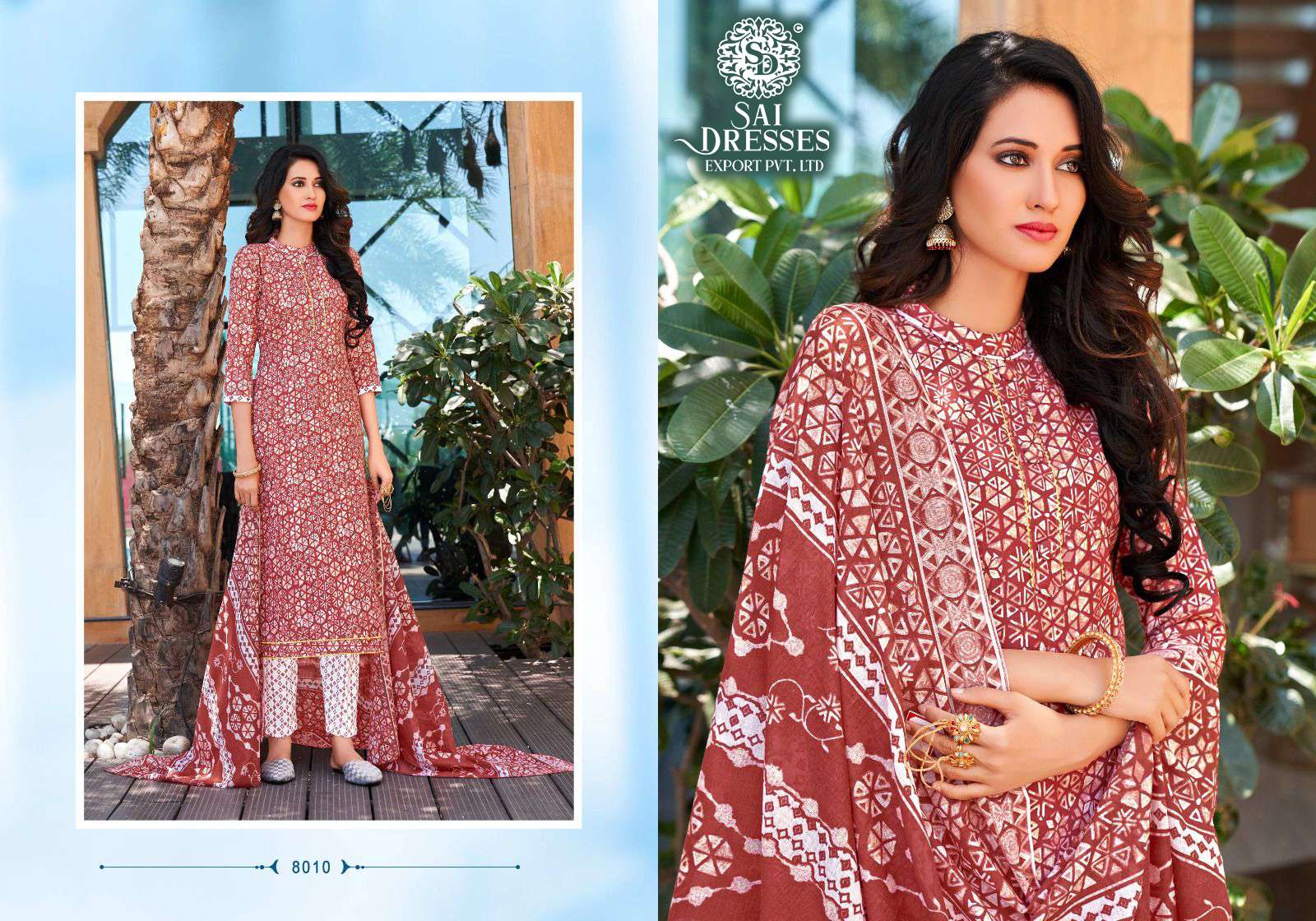 SAI DRESSES PRESENT RUMY VOL 8  READY TO DAILY SUMMER WEAR COTTON PRINTED SALWAR SUITS IN WHOLESALE RATE IN SURAT