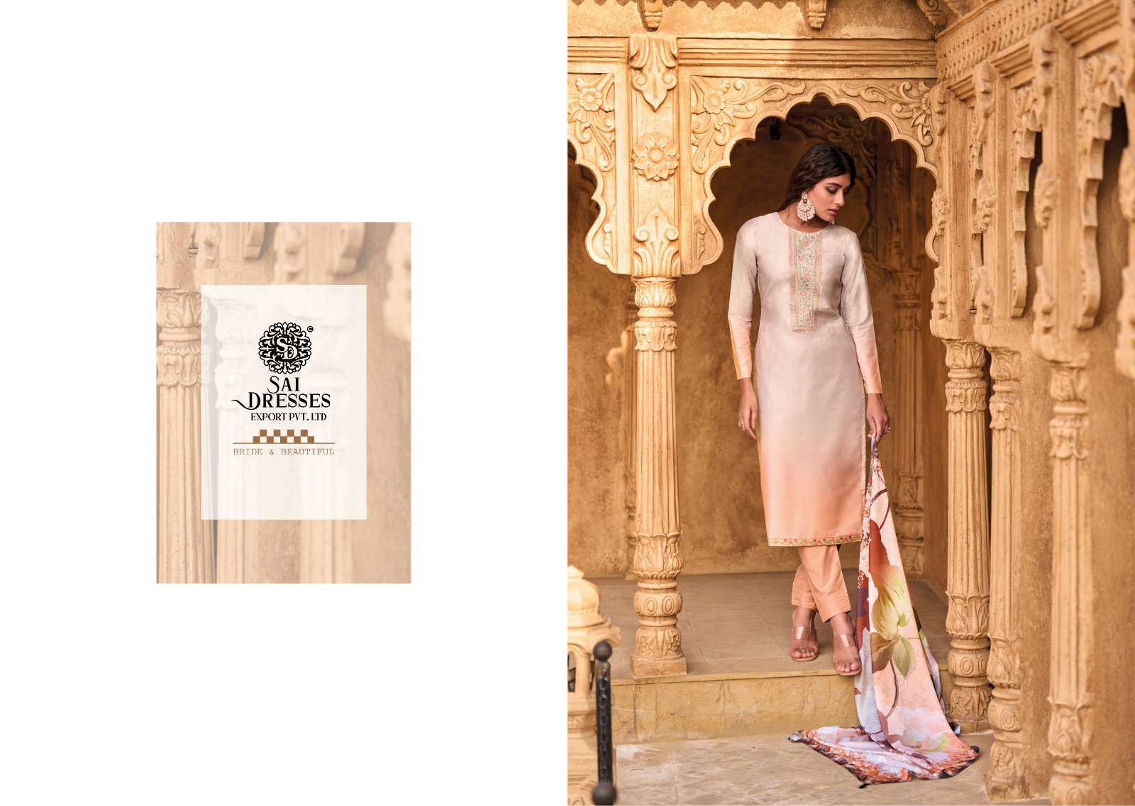 SAI DRESSES PRESENT SHAMAA ETHNIC WEAR COTTON SILK DESIGNER SUMMER COLLECTION IN WHOLESALE RATE IN SURAT