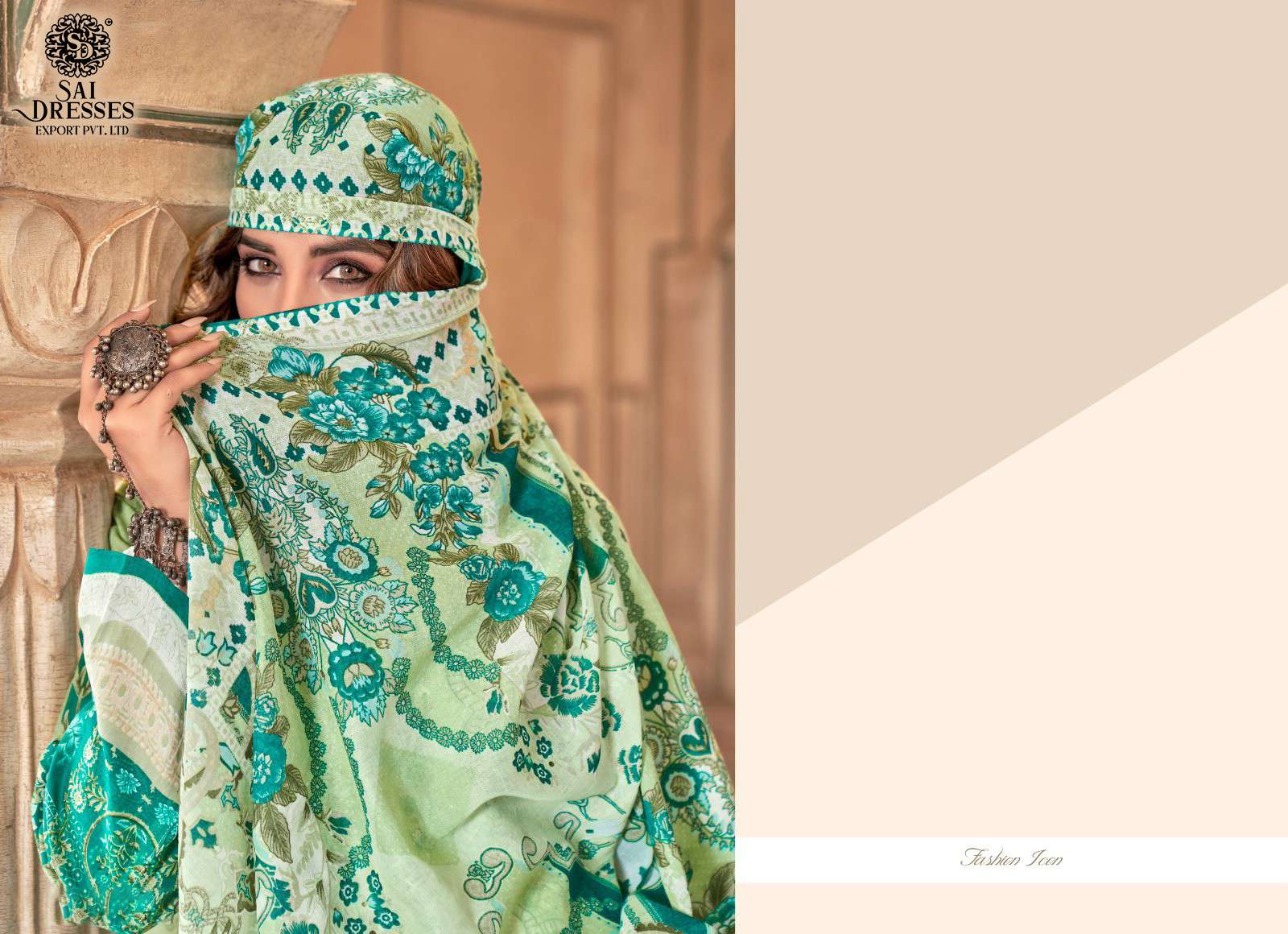 SAI DRESSES PRESENT SIMAR SUMMER WEAR PRINT WITH EMBROIDERED PAKISTANI SALWAR SUITS IN WHOLESALE RATE IN SURAT