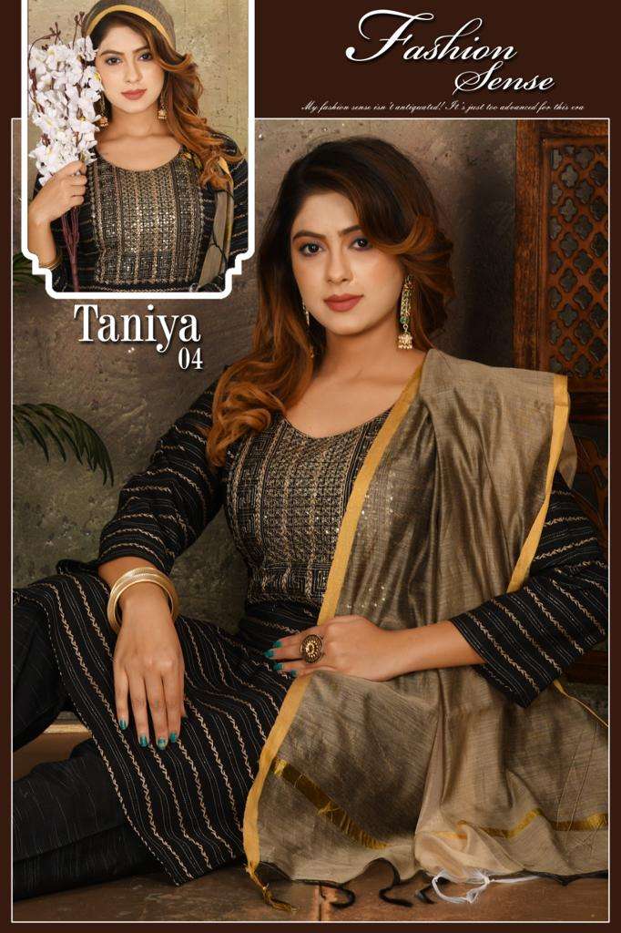 SAI DRESSES PRESENT TANIYA READY TO SUMMER WEAR 3 PIECE CONCEPT IN WHOLESALE RATE IN SURAT