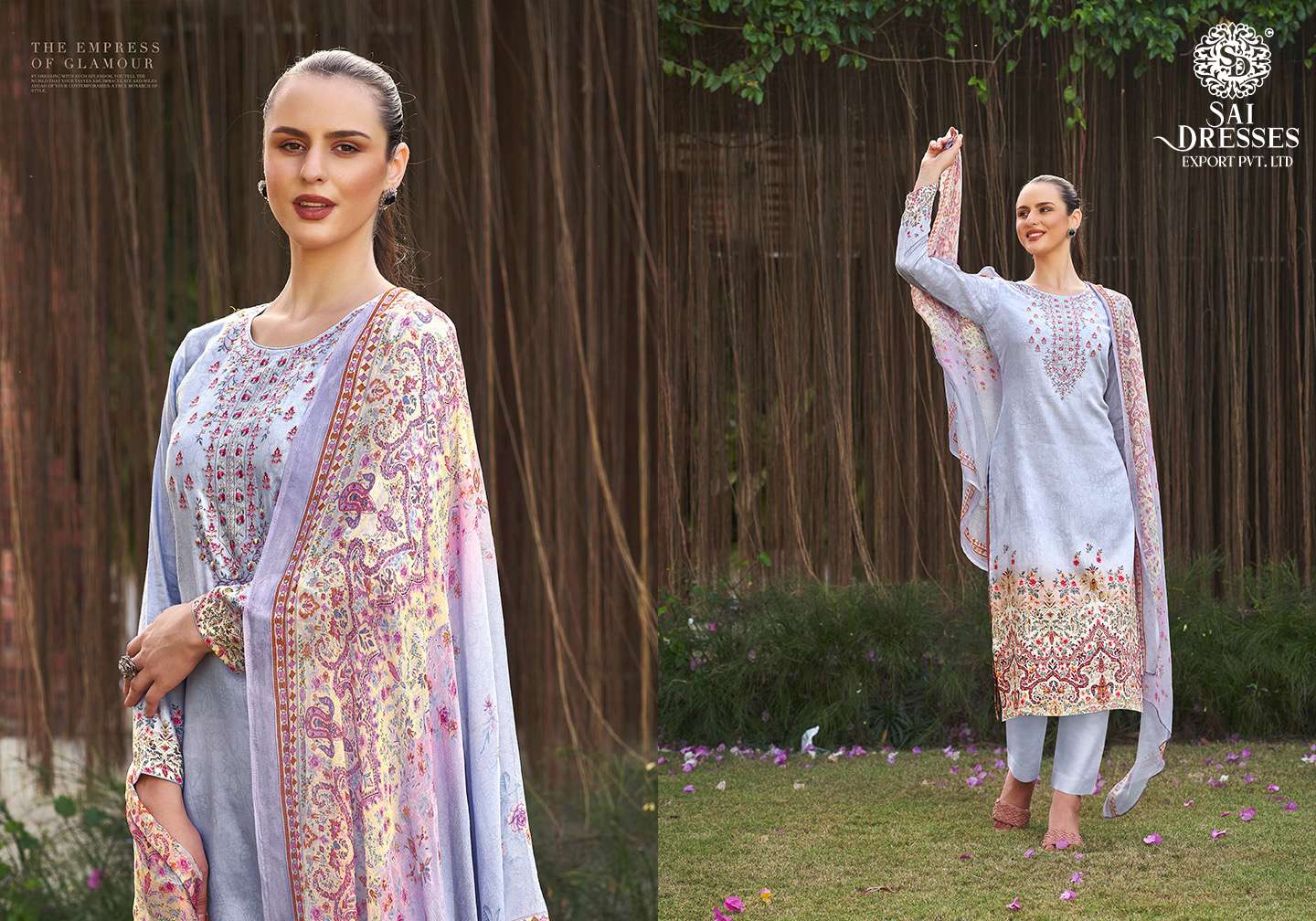 SAI DRESSE PRESENT SUFIYANA COTTON DIGITAL PRINTED SALWAR SUITS IN WHOLESALE RATE IN SURAT 