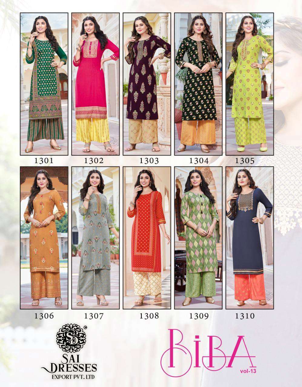 Ladies Flavour Biba Casual Wear Stylish Kurti With Fancy Bottom Wholesale,  this catalog fabric is Ruby slub,