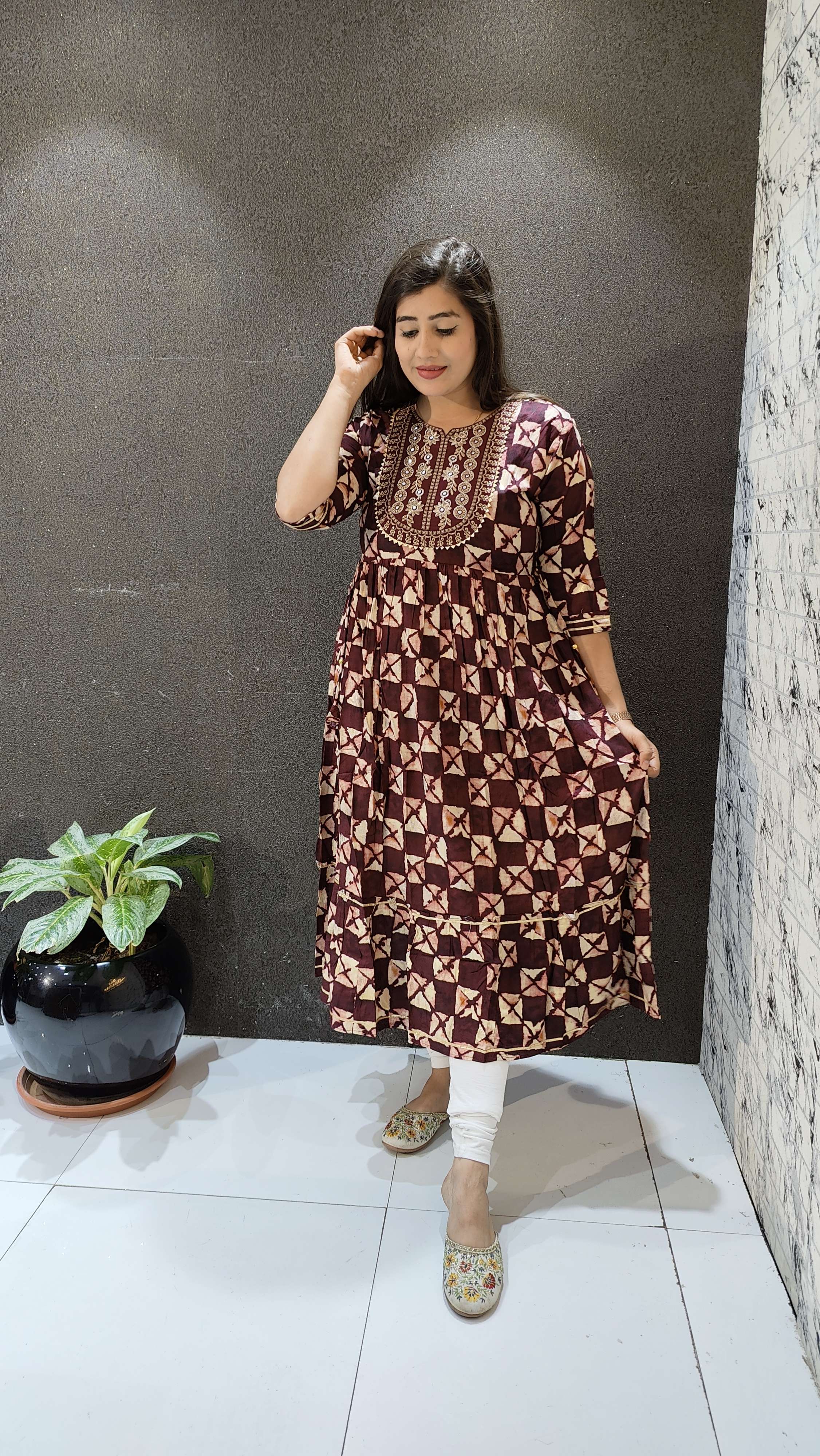 SAI DRESSES PRESENT D.NO 736 KURTI COMBO