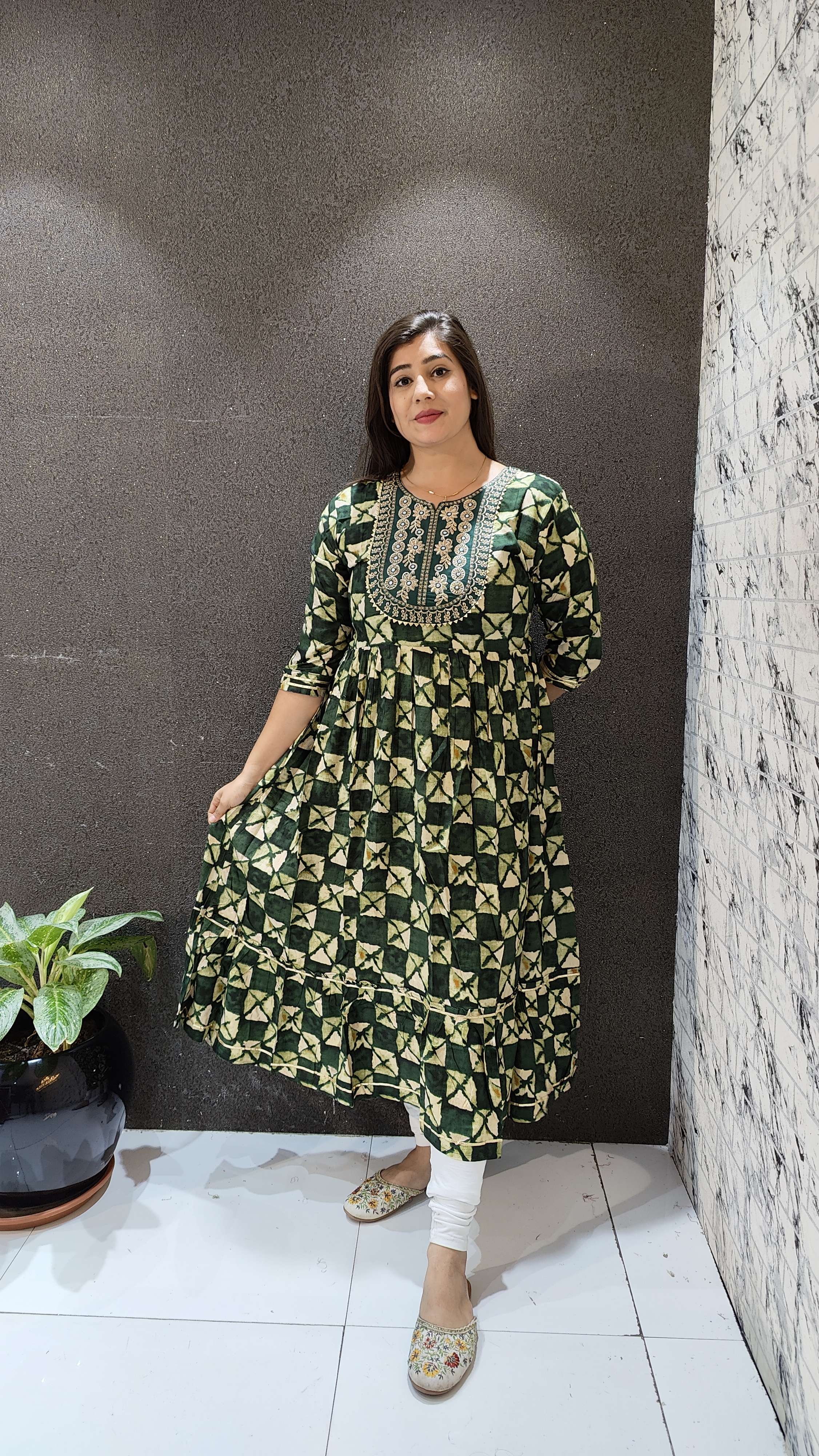 Buy online Fancy Kurti from ethnic wear for Women by Dwarka Fashion for  ₹1225 at 0% off | 2024 Limeroad.com