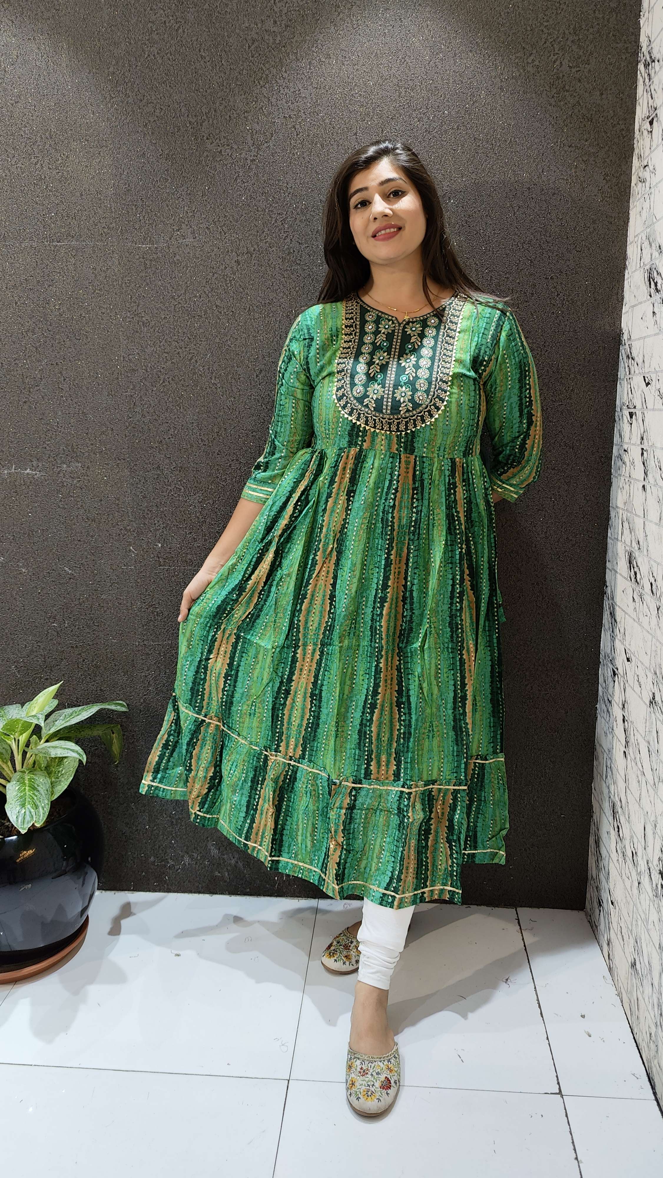 SAI DRESSES PRESENT D.NO 759 READY TO WEAR FANCY LONG DESIGNER KURTI COMBO COLLECTION IN WHOLESALE RATE IN SURAT